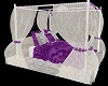 Elegance in Purple Bed