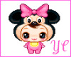 Baby Minnie Sticker