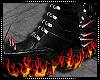 Spiked Flame Boots