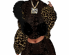 puffer jacket cheetah