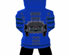 blue/black hoodie pira