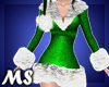 MS Merry Dress Green