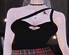 Black Cross Strap Tank