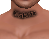 Flakita neck tattoo-M