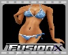Fx Beach Bikini Blue