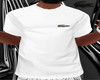 T-shirt Crocrodile Blanc