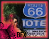 BFX Route 66 Road Sign