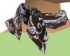 Brown Paisley Scarf