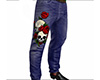 Skull Rose Jeans 4 (M)