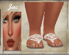 J~LACE CROCHET THONG WHT