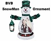 BVB SnowMan Ornament