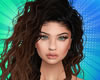 Wavy brown hair