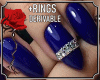 * Sapphire Nails + Rings