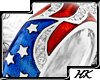 [xo]USA Flag Ring