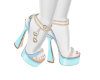 L! BLUE HEELS