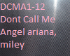 dont call me angel