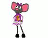 Cute Mouse Avatar Purple
