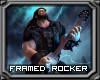Metal Rocker Framed