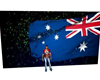 Aussie Flag Wall