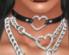 HEARTS CHOKER