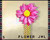 S|Flower Earring Pink