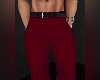 Pants Belt Red