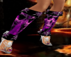 purple sculls boots