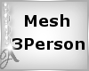 A! Mesh 3 person Emp