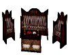 Leather Lounger set