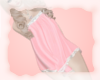A: Lace blush dress