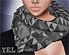[Y] Donna grey scarf