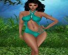 Summer Green Swimsuit