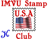 US Flag Stamp 50x50