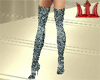 Snake Skin Boots