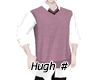 [H] pink knit uniform
