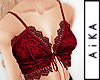 ! Tied Lace Burgundy