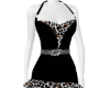 Black & Leopard Dress