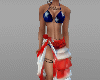 Flag Bikini Wrap