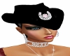 Cowgirl Hat Black