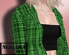 NZ!! Coat Plaid Green!!