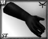 [ST] Black Gloves Long