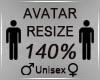 Avatar Scaler 140%