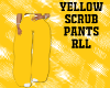 Yellow Scrub Pants RLL