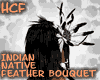 HCF b/w Feather Bouquet