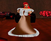 chocolate stain gown