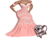 RoseGold Lace Gown