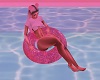 Pink Pool Floatie