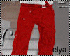 [Ely]Denim Jeans Red