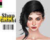 ✦ Hair for Hat - Black