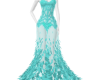 Aqua Gown